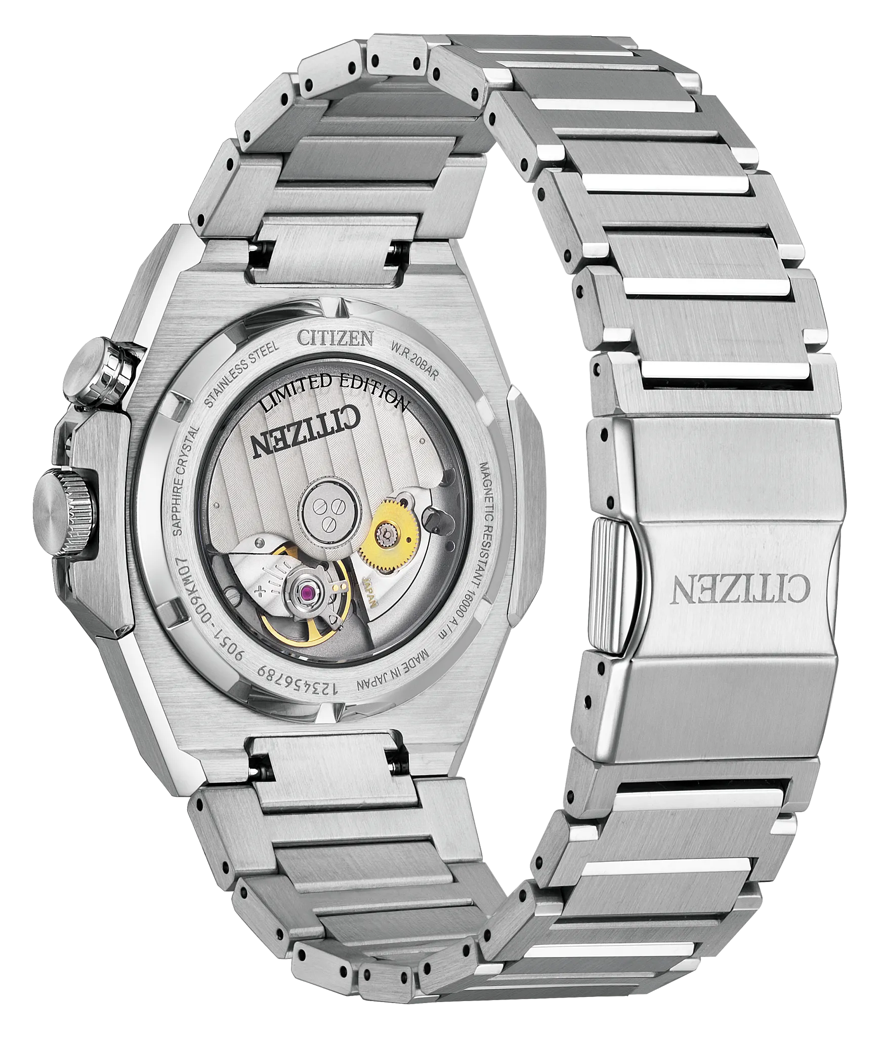 Series8 890 City Lights Silver-Tone Dial Stainless Steel Bracelet